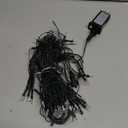 Neoclassy 120Led Christmas Net Lights Outdoor 5ft x 6ft Connectable, 8 Modes Waterproof Black Wire 29V Plug in Mesh Net Christmas Lights for Garden, Yard, Bushes, Trunk, Xmas Tree Decor (Warm White)