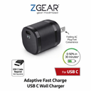 ZGear 20W TYPE C USB WALL CHARGER