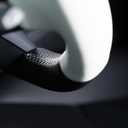 MEWANT Hand Stitched White Leather Tesla Model 3 Steering Wheel Cover for Tesla Model 3 2017-2023 / Model Y 2020-2023 for Tesla Model 3/Y Accessories