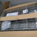 HOMEFORT 5-Tier Wire Shelving 5 Shelves Unit Metal Storage Rack Durable Organizer Perfect for Pantry Closet Kitchen Laundry Organization in Grey