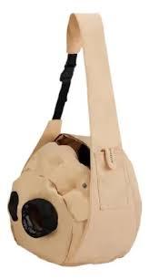 og Carrier Adjustable Shouder Strap Travel Puppy Carry Verstaile Soft Sided Beige