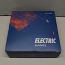 Bedsure Heated Blanket Throw Blanket - Fast Heating Electric Blanket, Soft Flannel Heated Throw with 4 Time Settings, 6 Heating Settings, Warm Gifts for Grandma Grandpa (50x60 inches, Brown)