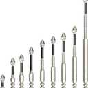 MagFixer K5 High-Magnetic Screwdriver Drill Bit Set - 25-150mm, Anti-Slip, Strong Magnetic Durability for Impact Driver & Electric Drills, 9pcs