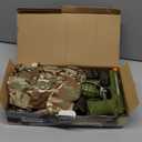 GIFTINBOX Army Costume for Kids, Boys Military Soldier Costume with Toy Accessories, Halloween Costumes for Boys, 13Pcs Army kit Middle(6-8yrs)