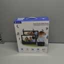 WONNIE 10.5" Two Car DVD Players Portable Dual Screen Headrest Video Player, Play a Same or Two Different Movies with 5-Hour Rechargeable Battery, 2 AC Adapters, 2 Mounting Brackets, Support USB/ SD Card