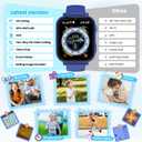 Kids Smart Watch Toys for Boys Girls – Children Watch for Kids 4-12 Years Touch Screen Watches with 15 Games Video Camera Music Player Alarm School Mode Education Birthday Gifts (4G Purple) (Black)
