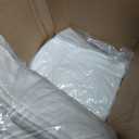 COZYVIDA Outdoor Deep Seat Cushion Set of 2, 22"x24"x5.1" Seat & 23"x19" Back, C0 Water-Resistant Breathable Fabric, UV-Resistant 1000+ Hrs, 30D Foam with Recycled Fiber Fill,Natural Linen