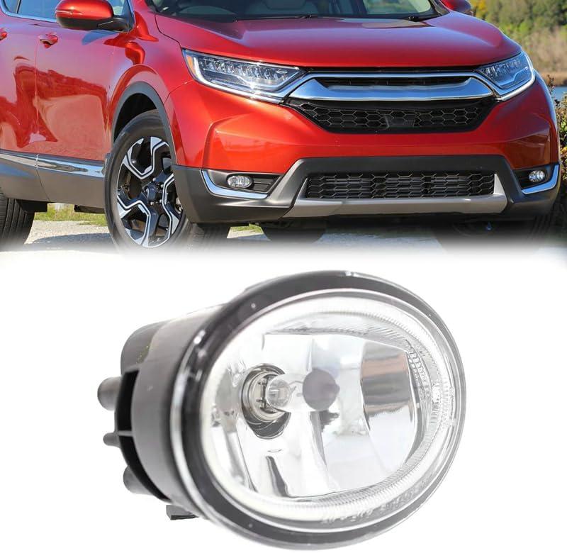 Front Bumper Driving Fog Lamps for 2016 2017 2018 2019 Honda CRV Front Bumper Halogen Fog Light Driving Lamp (Right (Passenger) Side)