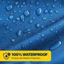 Seal Skin Covers T-Top Boat Cover, Waterproof & Heavy-Duty Cover for Center Console Boats, Fits 26'-28'L x 108" W (Beam), UV & Fade Resistant, Secure Fit with Straps for All-Weather Protection