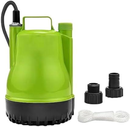 Ultra-quiet submersible circulation pump 1900GPH Portable Utility Submersible Sump Pump With 16.4ft Cord For Drains Water From Pool Pond