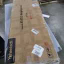 Yaheetech Queen Bed Frame Upholstered Platform Bed with Wing Side/Wooden Slat Support/Tufted Headboard with Wing Side/Mattress Foundation/No Box Spring Needed, Beige Queen Bed