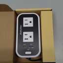 200W Car Power Inverter, Blubluman DC 12V to 110V AC Car Plug Adapter Outlet with 30W PD Charger, QC3.0 Fast Charger 24W, Power Inverter for Vehicles, Outlet for Laptop Computer Charger