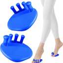 Bunion Corrector - Toe Separation Arch Trainer | Crescent-Shaped Sole for Enhanced Leg Tightening, Hip Lifting & Abdominal Toning | Blue - Foot Exerciser