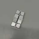 Fidget Cube New Version Fidget Finger Toys - Metal Infinity Cube Prime for Stress and Anxiety Relief/ADHD, Ultra Durable Sensory Gifts for Adults and Teens Kids