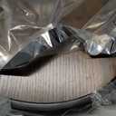 Small Round Side Table, Coffee Drink Table for Small Spaces, Modern Night Stand with Metal Leg, Weighted Iron Base Pedestal Round End Tables for Living Room, Bedroom, Narrow Corners,Sofa Couch