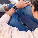 Fitbit Versa Special Edition Smart Watch, Lavender Woven, One Size (S & L Bands Included)
