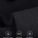 IDEGG No Show Socks Women & Men Low Cut Ankle Short Anti-slid Athletic Running Casual Invisible Liner Socks (Small, D_6 Black)