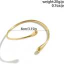 CJIAYUJEW Minimalist Arm Cuff for Women Gold Arm Cuff Upper Arm Layered Arm Bracelet Stackable Arm Bangle Jewelry for Women Men