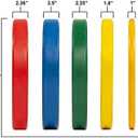 BalanceFrom Color Coded Olympic Bumper Plate Weight Plate with Steel Hub