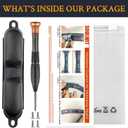 SOULWIT Headband Cover for Skullcandy Hesh 3/ANC/Evo Headphones, Replacement Headstrap Pad Repair Part - Black