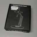 Swivel and Tilt Stand for Echo Show 15 (Gen 1, Gen 2), Portable Monitor Stand, Adjustable Angle and Height with 360 Rotation Bases, Switching Between Landscape and Portrait Screens (Black)