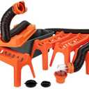 Camco Rhino Ultimate 20' RV Sewer Hose Kit  All-in-One Sewer Hose Solution  11-Piece Combo Kit Includes Storage Box for Nesting Support & Camper Organization (43075)