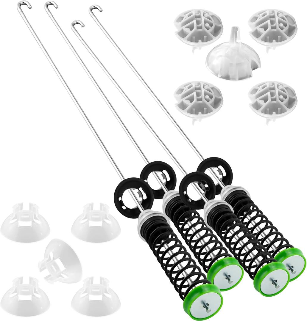 MVWC565FW2 W11027174 Suspension Rod fit for Whirlpool Maytag Bravos XL Kenmore Washer Parts WTW5000DW1 MVWX655DW1 MVWC565FW1 WTW5000DW2 WTW5000DW3 W10821710 W11228718 W11033491 W11130362 prime&swift