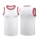 Plain Basketball Jersey, Blank Team Uniform, Hip Hop Hipster Short Sleeveless Active Shirts(Size 2XL)