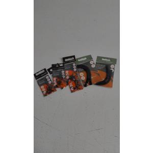 Southbend Flexible Drift And Trolling Sinkers 1/2 Oz 2 Pack Snap Swivels Size 5 25Pcs