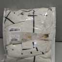 MYSKY HOME 100% Blackout Plaid Linen Curtains 72 Inches Long Double Layer Farmhouse Thermal Insulated Checkered Print Drapes with Rod Pocket Back Tab for Bedroom Living Room, 2 Panels, 52"Wide, Black