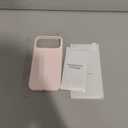 GONEZ Magnetic for iPhone 17 Pro Max Case, Compatible with MagSafe, [Screen Protector + Camera Lens Protector], Liquid Silicone Anti-Scratch Shockproof Protective Phone Case 6.9 inch, Pastel Pink