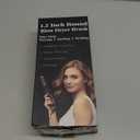 Round Hair Blow Dryer Brush - 1.2 Inch Ceramic Barrel Hair Dryer Brush for Short/Middle Hair, One Step Drying, Volumizing, Straightening and Styling, Negative Ionic Dryer Brush (Black-Golden, 1.2)