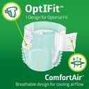 FitRight Extra+ Adult Diapers, Disposable Incontinence Briefs, Leak-Proof Diaper, Absorbent Briefs for Men and Women, Maximum Protection, 2XL, 60 70 in, 20 Briefs per Bag, 20 Count