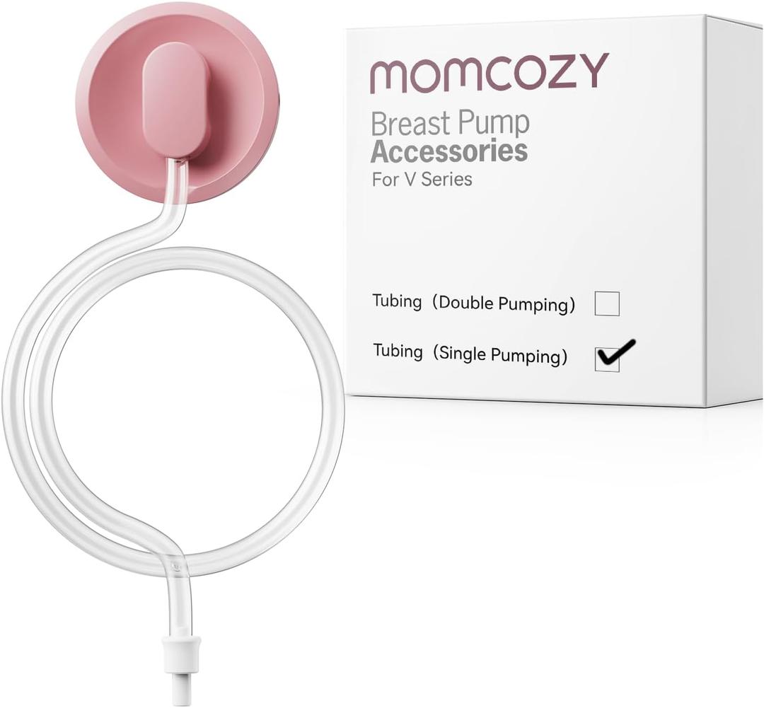 Momcozy Replacement Tubing of Single Pumping Only for Momcozy V1 Pro/V2 Pro. Original V1 Pro/V2 Pro Breast Pump Replacement Accessories, 1 Pack