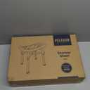 PELEGON Shower Chair for Inside Shower (350 lb) - Adjustable Height, Padded Seat, Shower Chair for Elderly and Disabled - Shower Chair for Adults, Tub Chairs for Bathtubs - Dark Blue