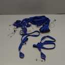 Windyun 12 Pcs Breakaway Lanyard with Safety ID Bulk Retractable Lanyards Flat Neck Straps (Blue)