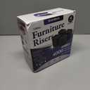 Bed Risers Furniture Risers Heavy-Duty Rectangular Adjustable Block Lift to 3 inches and 4.3 inches Desk, Sofa, Chair Legs, Refrigerator, Washing Machine Support up to 4000 pounds