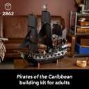 LEGO Icons Captain Jack Sparrow’s Pirate Ship 10365
Building Sets for Adults, Ages 18+, Collectible Model for Display, Bedroom & Book Shelf Decor, 2862 Pieces, Gift for Fans