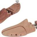 Household Essentials 77412-1 CedarFresh Men's Premium Red Cedar Wood Shoe Tree - Med(US)/Small (EU)