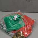 [Light up] Inflatable Ornaments Balls Outdoor 2Pcs: Flashes in Red | Green | Blue and Timer, 24 Inch Giant Christmas Inflatable Ornaments, Reusable PVC - Blow Up Ornament Balls for Yard, Porch, Party