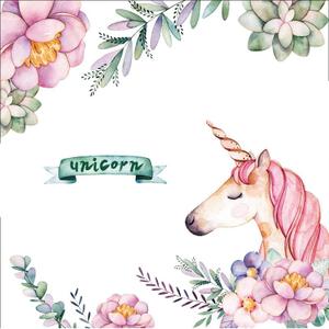 Wall Decals | Peel And Stick Wall Stickers | Removable Wall Art Stickers For Bedroom Living Room Bathroom Kitchen Dcor | Unique Design Wall Decoration | Easy To Install Colorful Vinyl Wallpaper - UNICORN (PINK UNICORN- 25 x 70 cm)