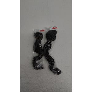 No Brand Black Wig 2 PCs 20"