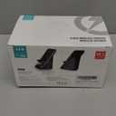 AFK Wireless Charging Station with Bluetooth Speaker and Alarm Clock, Wireless Charger Compatible with iPhone, Android Phones(Black)