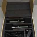 Wireless Microphone System, Metal Dual UHF Cordless Mics Handheld Microphone, Professional Wireless Mic Set for Karaoke, Party, Church, Wedding, DJ, Home KTV Set, 200ft