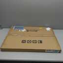 iRahmen 16x24 Picture Frame Set of 2 with Plexiglass, Display 12x18 Picture with Mat or 16 x 24 Without Mat, Rustic Brown Wood Poster Frame for Photo Wall Gallery Mounting Horizontal and Vertical, Rustic Brown