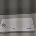 Wireless Keyboard and Mouse Combo, Full-Sized Wireless Keyboard and Adjustable DPI Mouse, 2.4GHz USB Receiver, Silent Keyboard and Mouse for PC, Windows, MAC, Desktop, Laptop (Avocado Green)