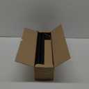 Modern Black Curtain Rods Set, 48-84 Inches Adjustable, Heavy Duty 1 Inch Diameter, Decorative Finials, 2 Pack, for Windows, Outdoor, Farmhouse, Bedroom, Kitchen, Living Room