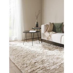 Shaggy Rug Beige 106x72 in