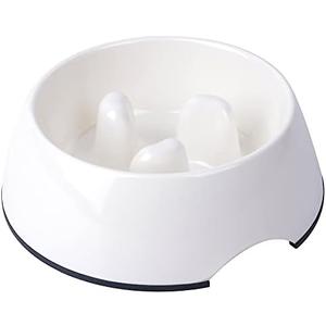 Super Design Slow Feeder Dog Bowl, 1 Cup, Nonslip, Heat-Resistant, Sturdy, Suitable for Small to Medium Sized Dogs