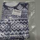 Rnxrbb Matching Family Christmas Pajamas Sets Christmas Pjs for Family Xmas Sleepwear for Kids Women Men Couples 2025 (9-10 Years, Button Navy Tree)